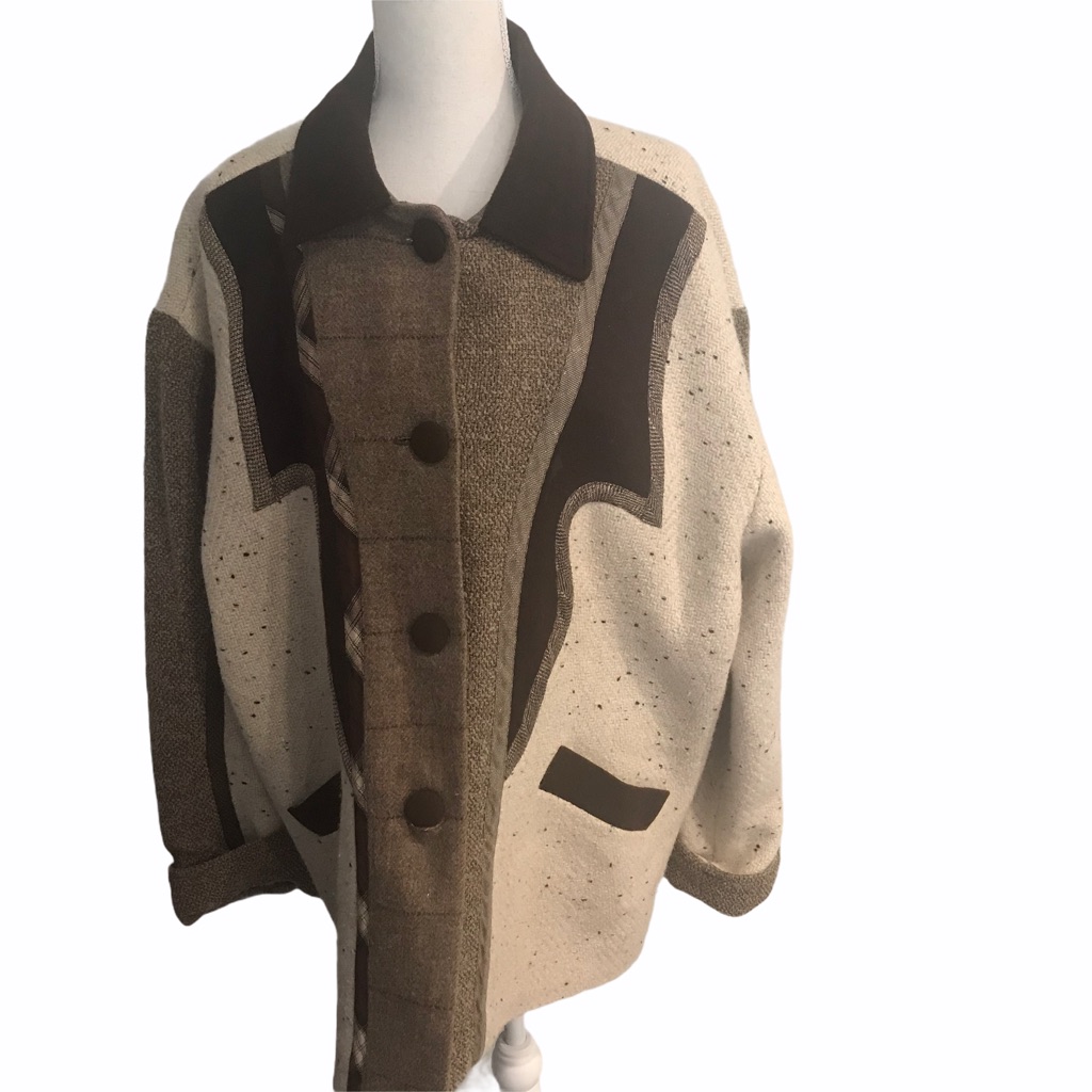 Vintage Mary Flanagan 100% Wool Coat